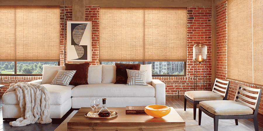 Naturally modern design with provenance woven woods Hunter Douglas Austin 78758