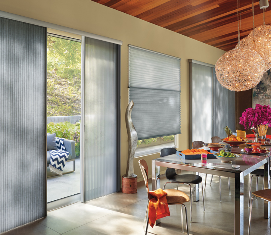 cellular shades for vertical doors Austin TX