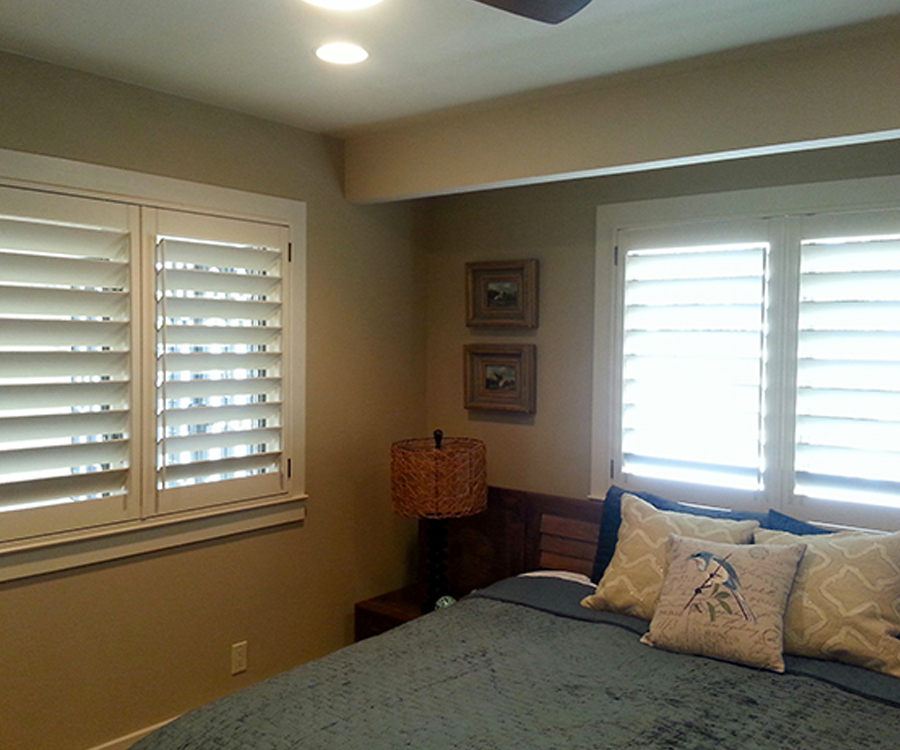 plantation shutters bedroom Hunter Douglas Austin 78758