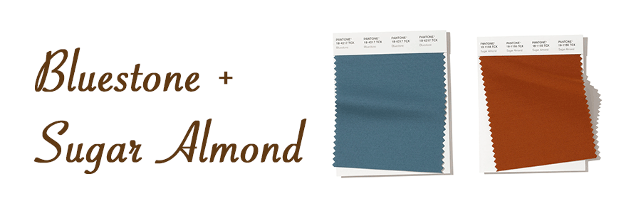 bluestone and sugar almond spring color pairings Hunter Douglas Austin 78758