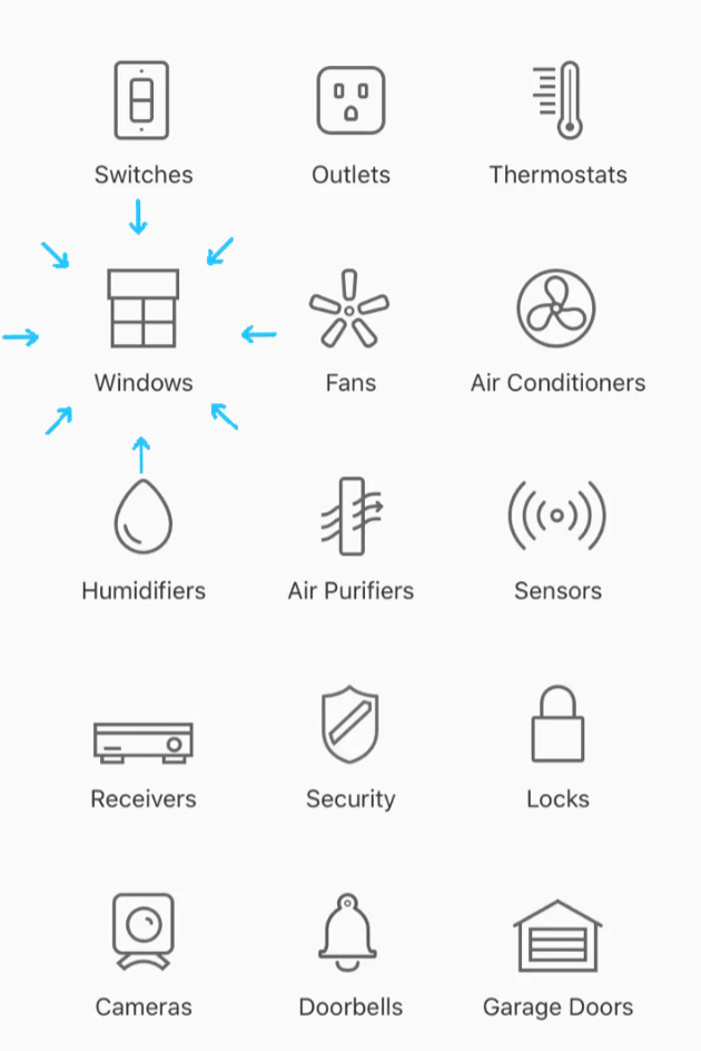 apple homekit list of approved accessories with Hunter Douglas motorized shades Austin TX