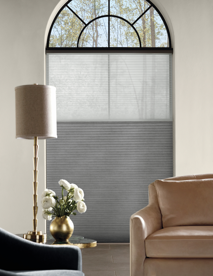 Cellular shades for optimal window lighting control.