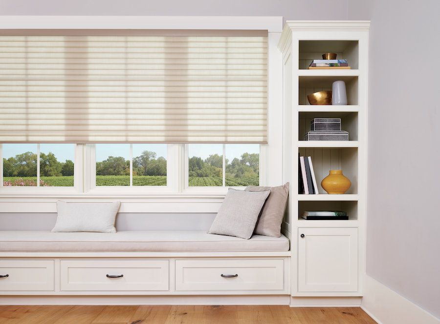 prevent energy loss with cellular roller shades in Austin TX