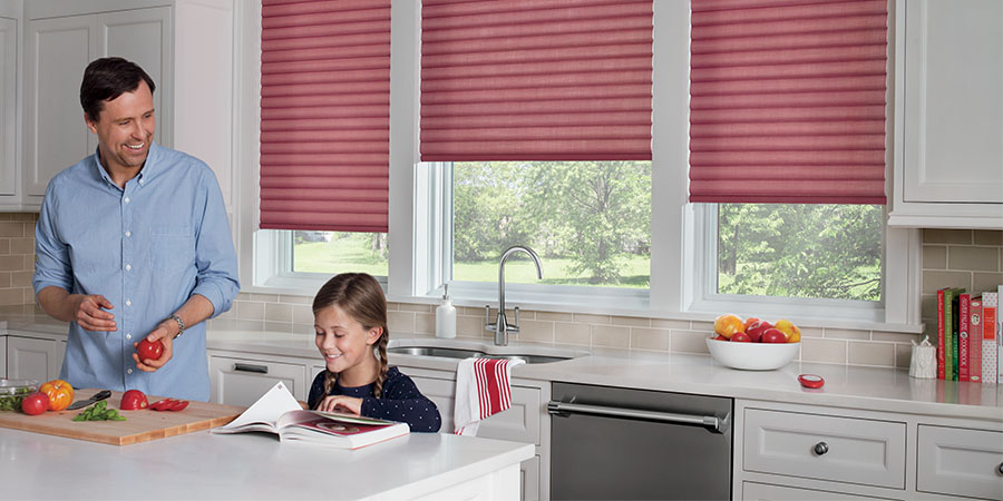 kitchen window shades in Austin, TX