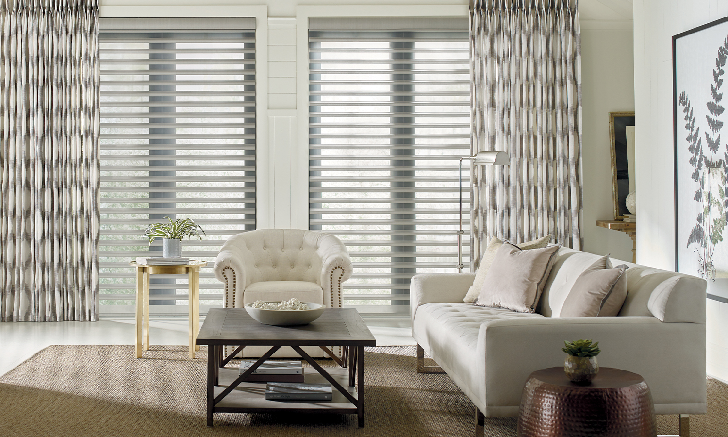 Pirouette Window Shadings & Design Studio Drapery