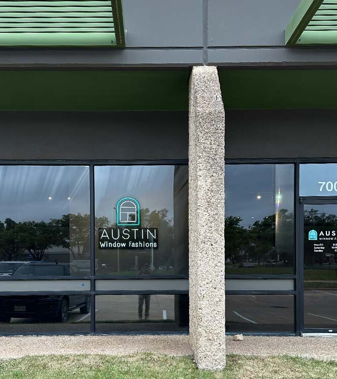 exterior of austin window fashions showroom