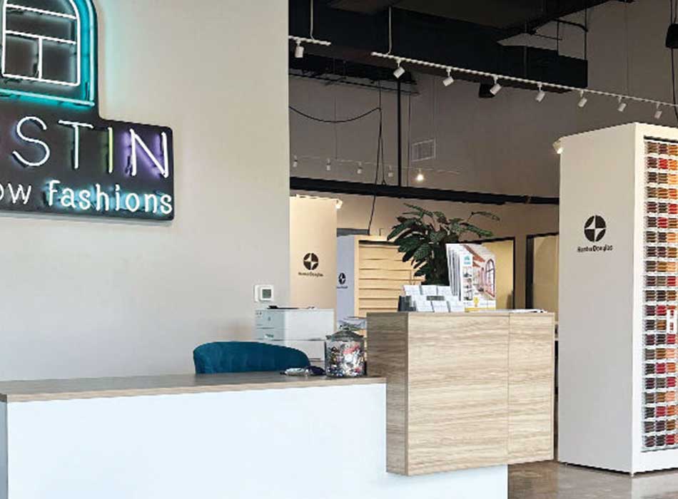 front desk showroom austin window fashions