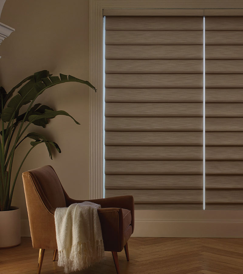 neutral room darkening blackout shades for living room in austin