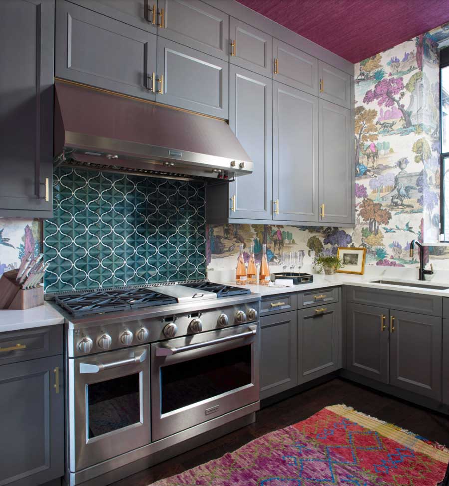 kitchen pantone colors bold austin tx home