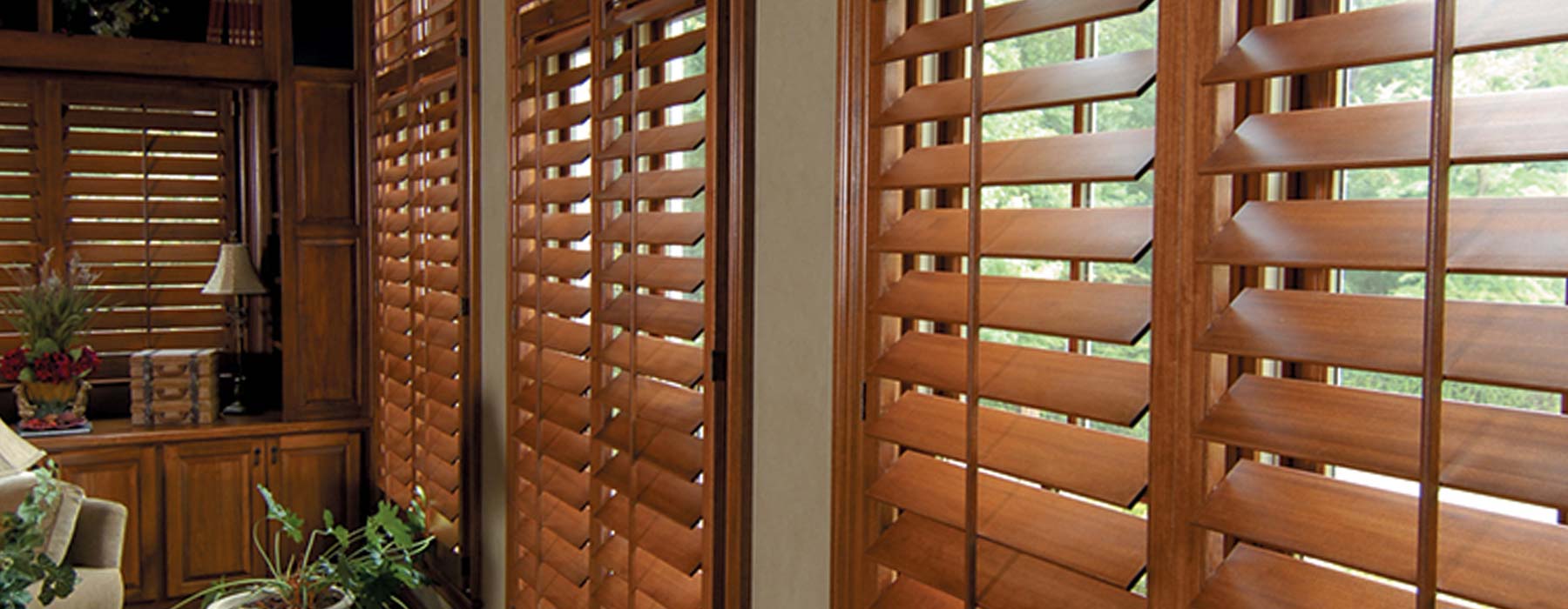 custom wood shutters made in Texas