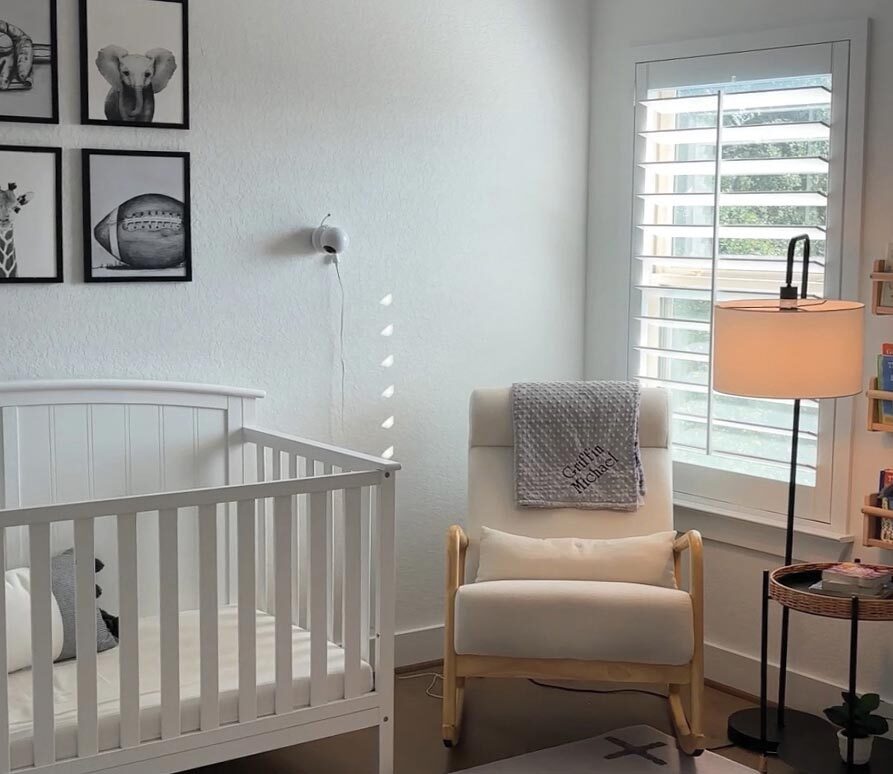 shutters-nursery-austin-window-fashions bathroom with white shutters austin window fashions